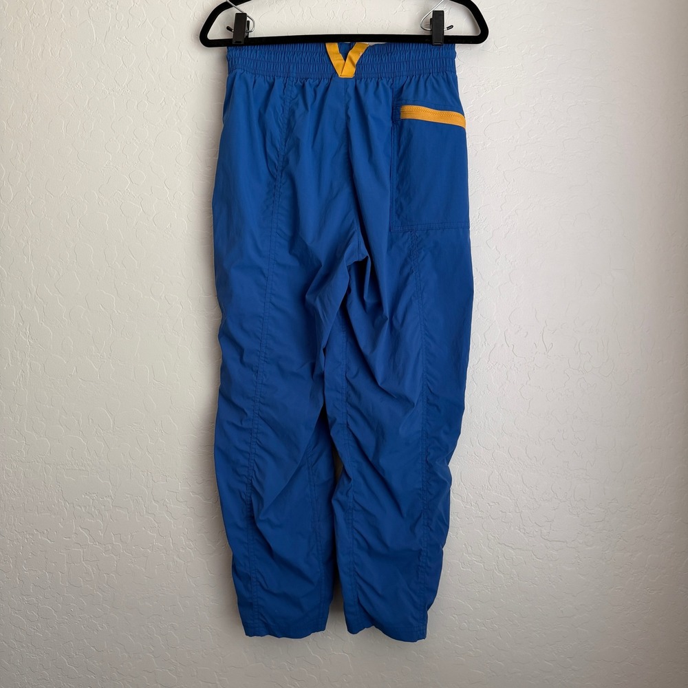 Rei Co-op x Outdoor Women's Afro Trail Hiking Pants Blue Yellow 8 Petite - Picture 3 of 11